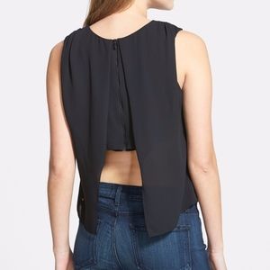 Sam Edelman V-Neck Back Cutout Tank